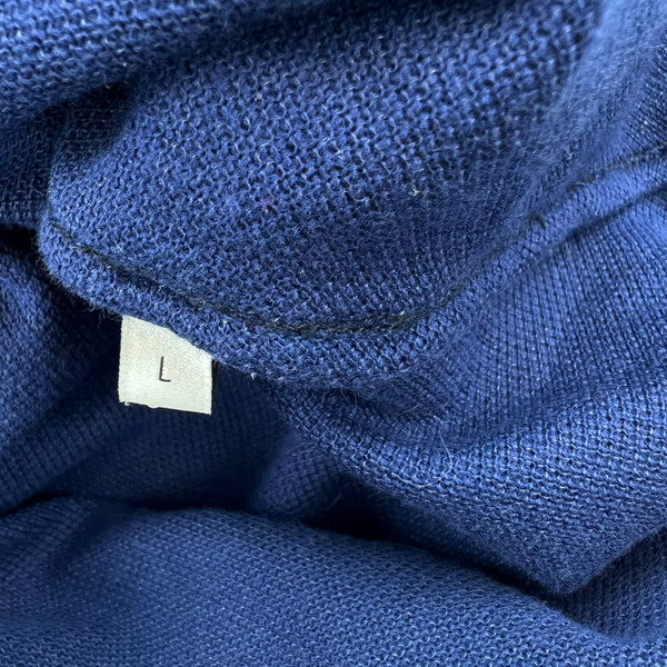 Gucci Ribbom Navy Polo Shirt 
