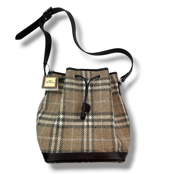 Burberry Nova Check Bucket Bag