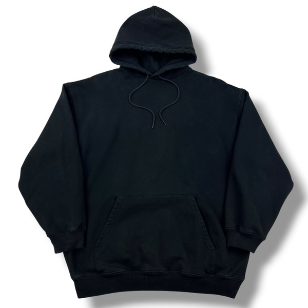 Balenciaga Back Logo Black Hoodie