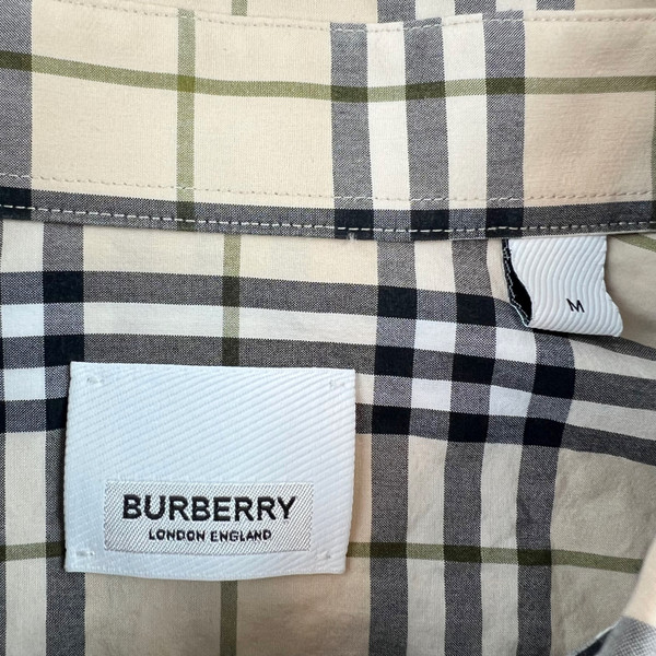 Burberry TB Patch Check Shirt