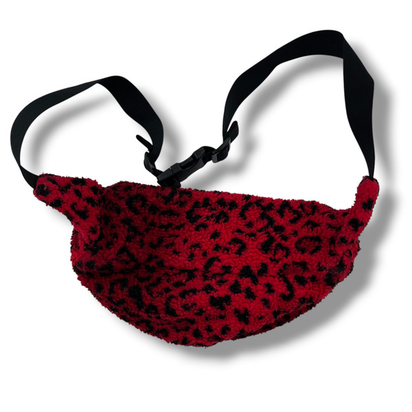 Supreme Red Leopard Bumbag