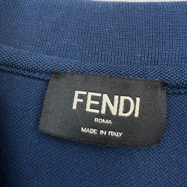 Fendi Navy Polo Shirt