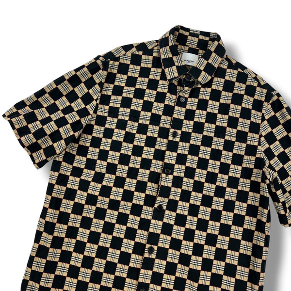 Burberry Check Short Sleeve Shirt