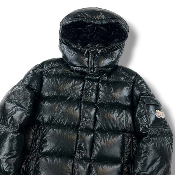 Moncler 70th Anniversary Black Maya Puffer Jacket 
