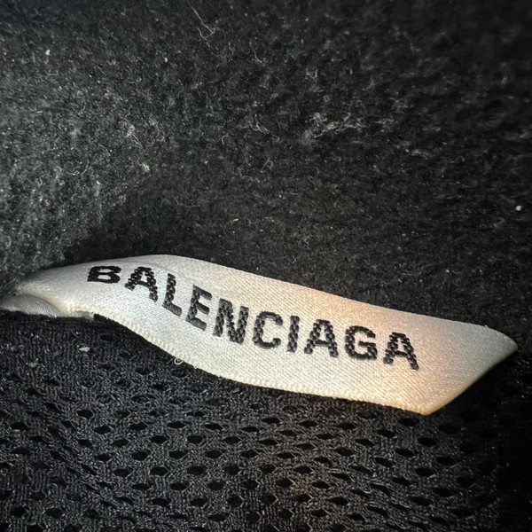 Balenciaga Black Oversized Fleece