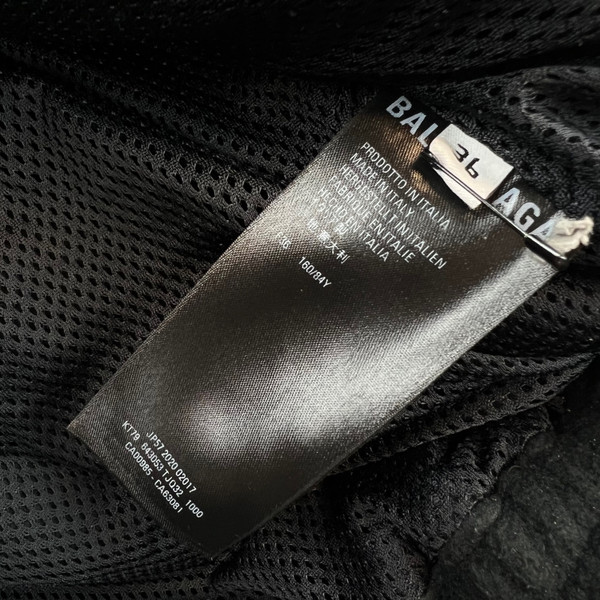 Balenciaga Black Oversized Fleece