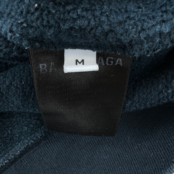 Balenciaga Est 1917 Navy Hoodie 