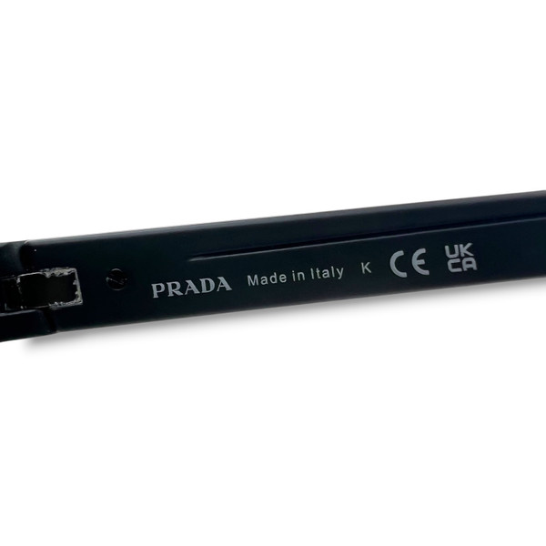 Prada VPS 08O Sunglasses w/ Custom Sky Blue Lenses