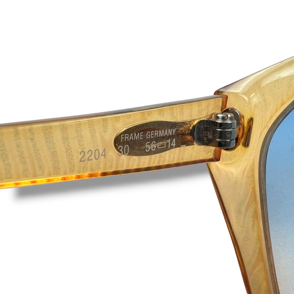 Christian Dior 2204 Sunglasses w/ Custom Blue Gradient Lenses 