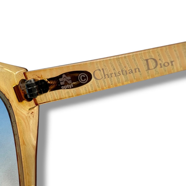 Christian Dior 2204 Sunglasses w/ Custom Blue Gradient Lenses 