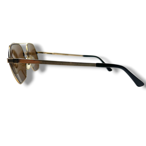 Christian Dior 2357 Gold Sunglasses 
