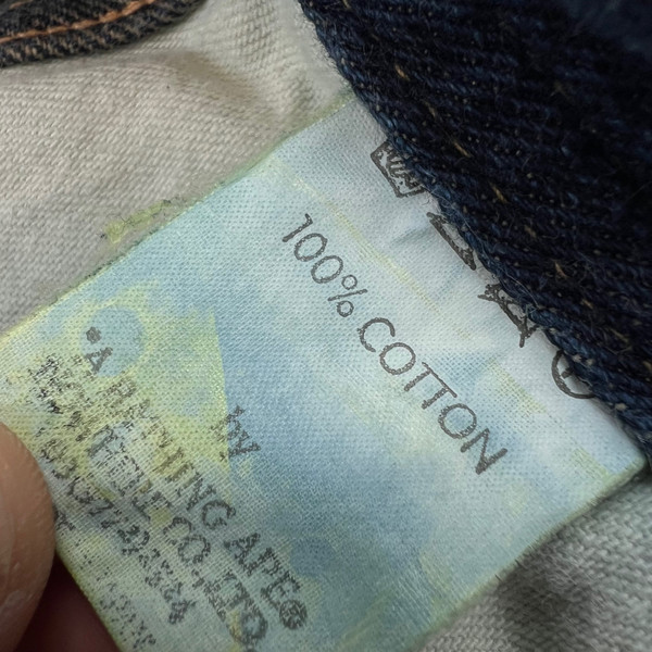 Bape Cargo Denim Jeans