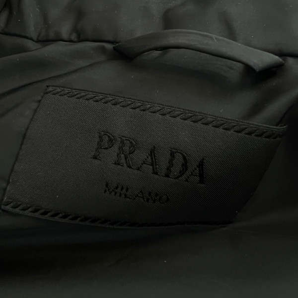 Prada Re-Nylon Black Gilet 
