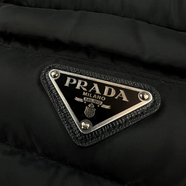 Prada Re-Nylon Black Gilet 