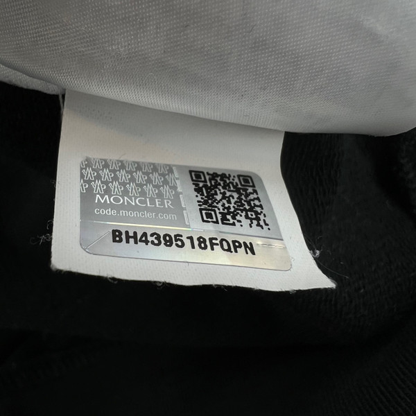 Moncler Black Full Zip Sweatshirt