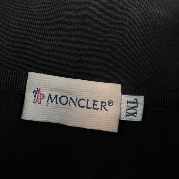 Moncler Black Full Zip Sweatshirt