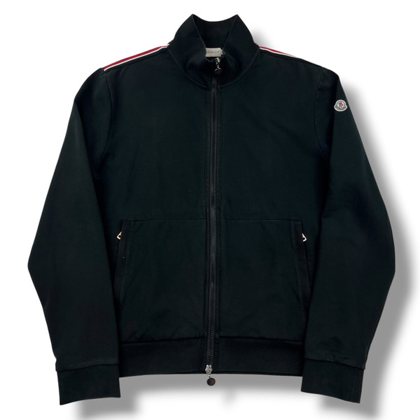 Moncler Black Full Zip Sweatshirt