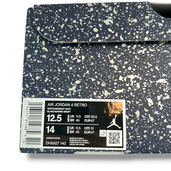 Nike Air Jordan 4 Retro Midnight Navy 