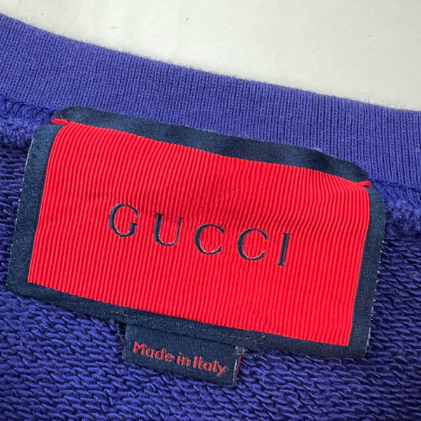 Gucci Rainbow Stars Purple Sweatshirt 