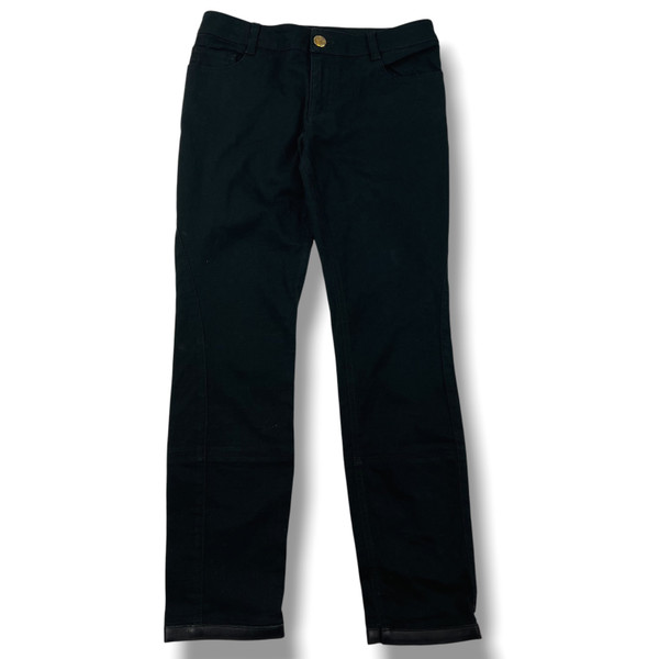 Louis Vuitton Women's Black Monogram Jeans 