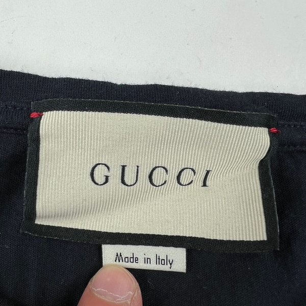 Gucci Made In Italy Navy T Shirt