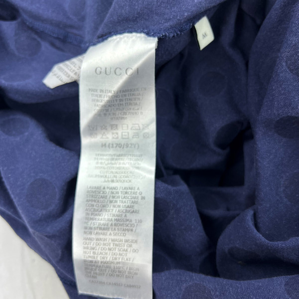 Gucci Polka Dot Navy T Shirt 