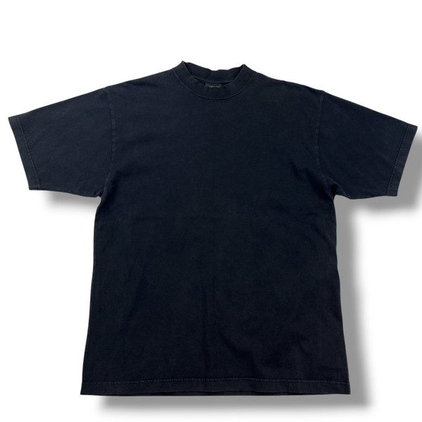 Balenciaga Hand Drawn Black T Shirt 