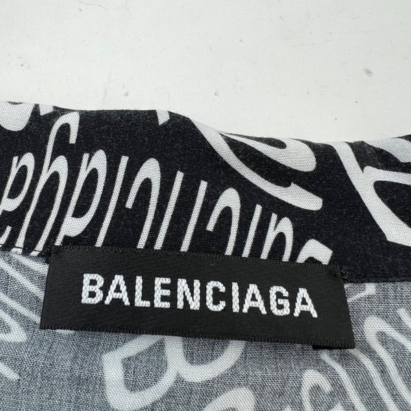 Balenciaga All Over Logo Shirt