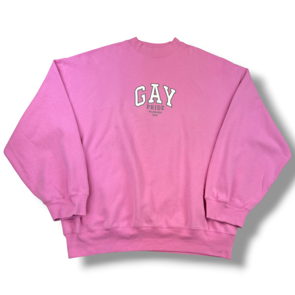 Balenciaga Pride Pink Sweatshirt