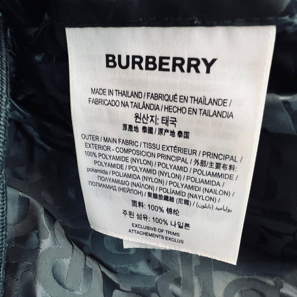 Burberry Women's Monogram Cinch Waist Windbreaker