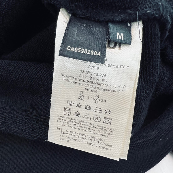 Fendi FF Black Lightweight Sweatshirt
