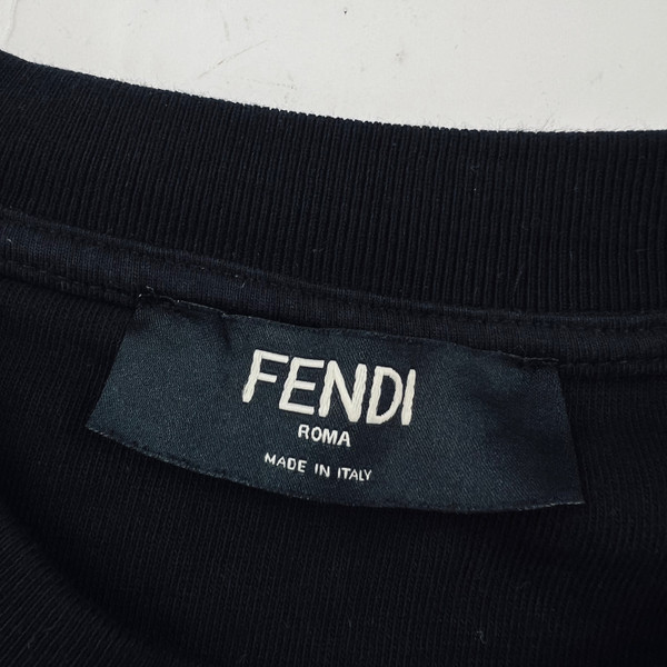 Fendi FF Black Lightweight Sweatshirt
