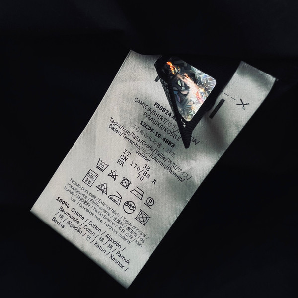 Fendi FF Camo Collar Shirt