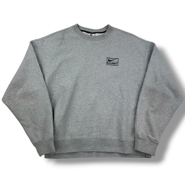 Nike x Stussy Grey Sweatshirt