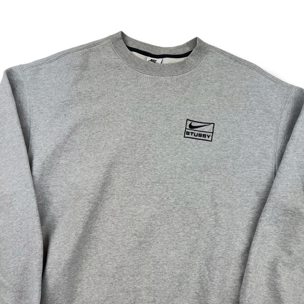 Nike x Stussy Grey Sweatshirt