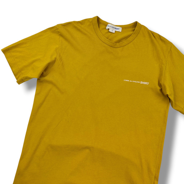 Comme des Garcons Shirt Yellow T Shirt