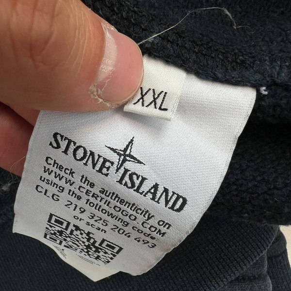 Stone Island Navy Sweatshirt