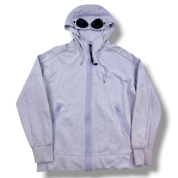 C.P. Company Lilac Goggle Hoodie