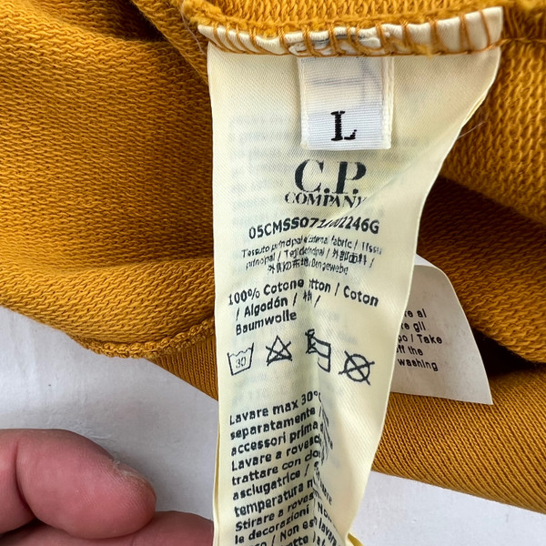 C.P. Company Orange Lightweight Sweatshirt 