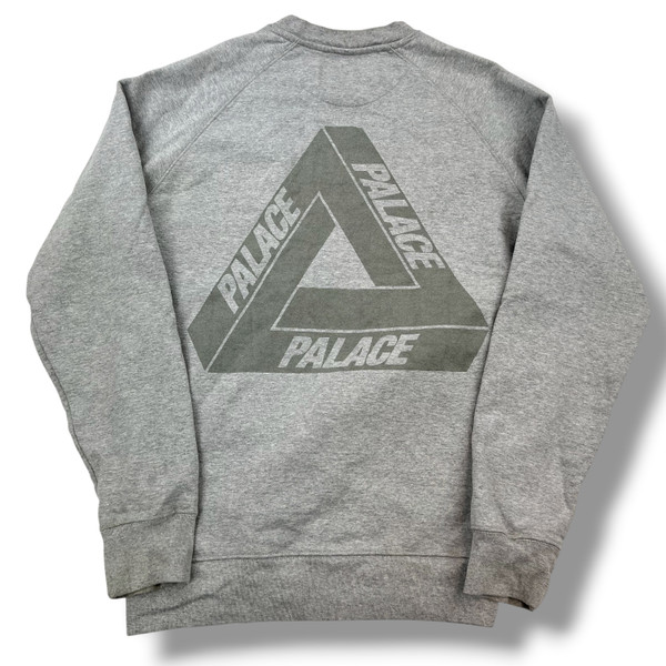 Palace Grey Triferg Sweatshirt 