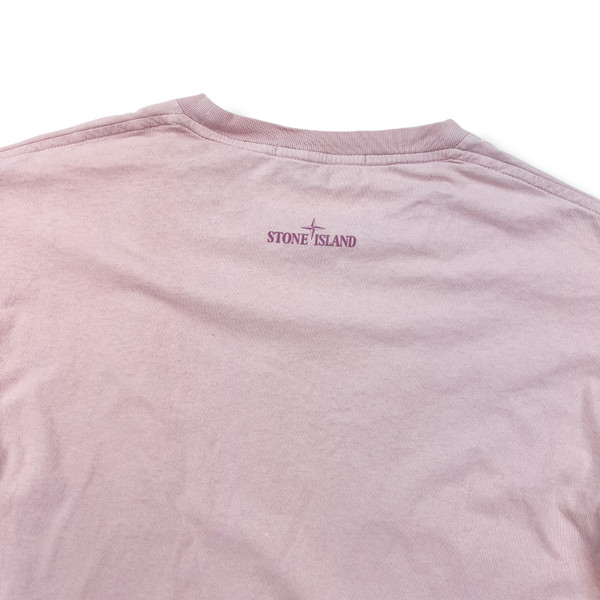 Stone Island Pink Compass T Shirt