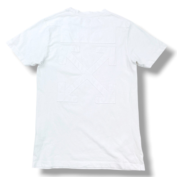 Off-White Cutout Arrows White T Shirt