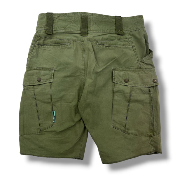 Bape Khaki Cargo Shorts