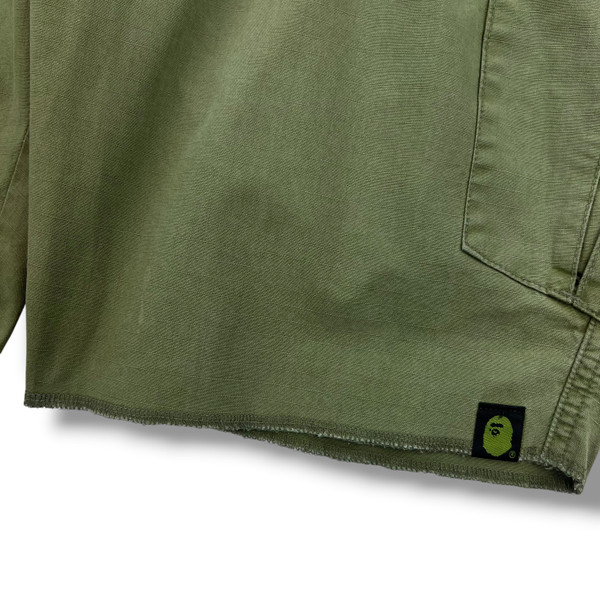 Bape Khaki Cargo Shorts