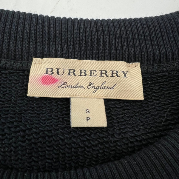 Burberry London England Black Sweatshirt