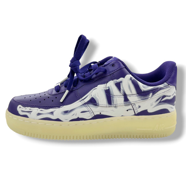 Nike Air Force 1 Low Purple Skeleton (2021)