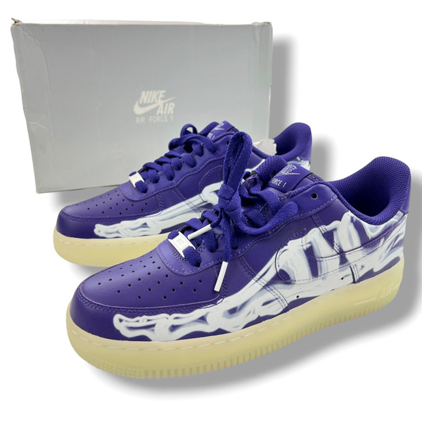 Nike Air Force 1 Low Purple Skeleton (2021)