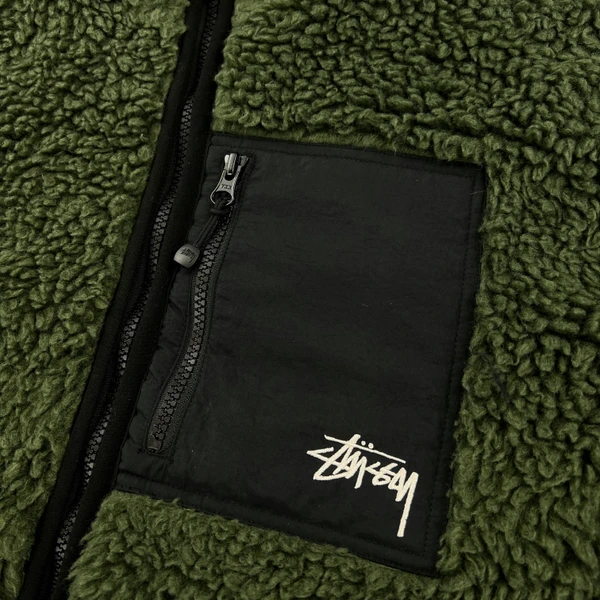Stussy Reversible Sherpa Jacket 
