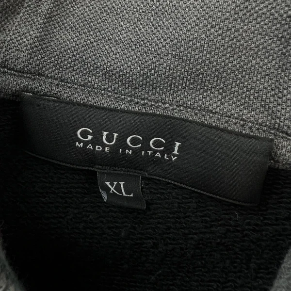 Gucci Black Mini Applique Hoodie