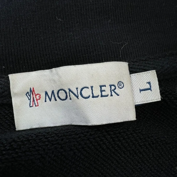 Moncler Black Cotton / Nylon Hybrid Jacket